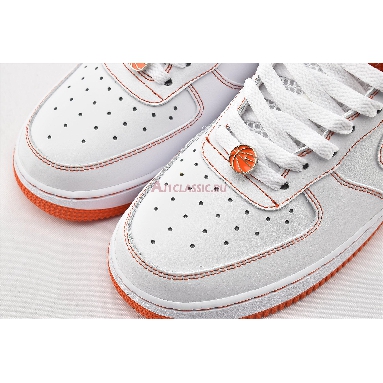 Nike Air Force 1 Low Rucker Park CT2585-100 White/Orange Mens Womens Shoes