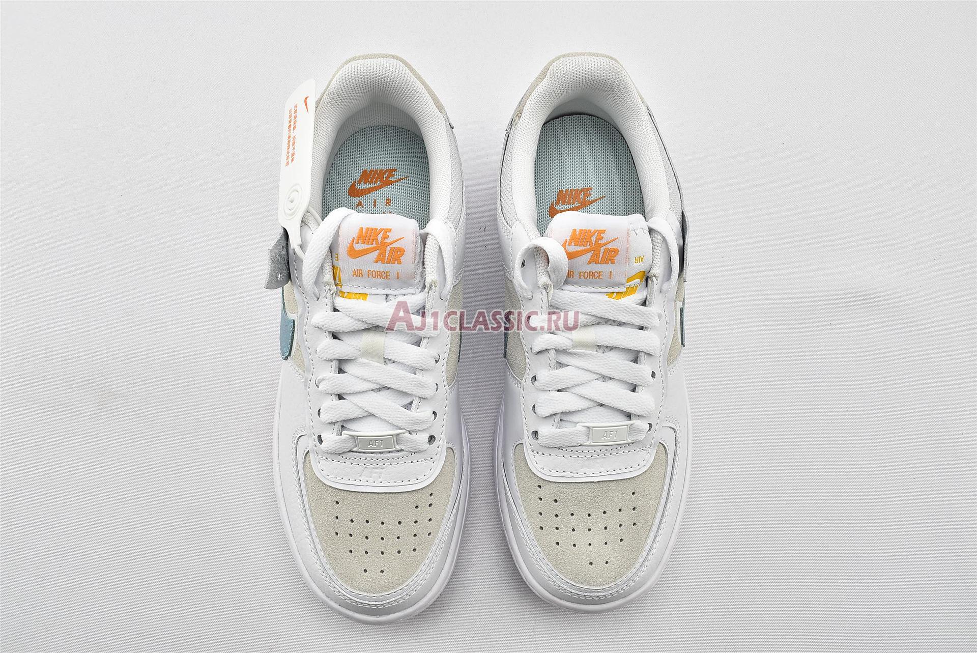 New Nike Wmns Air Force 1 Shadow "White Glacier Ice" DA4286-100 Shoes