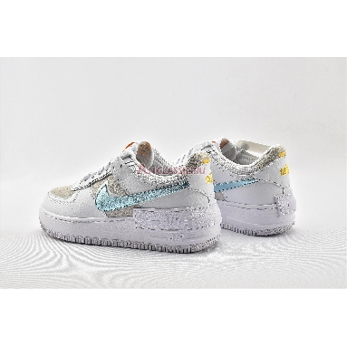 Nike Wmns Air Force 1 Shadow White Glacier Ice DA4286-100 White/Vast Grey/University Gold/Glacier Ice Mens Womens Shoes