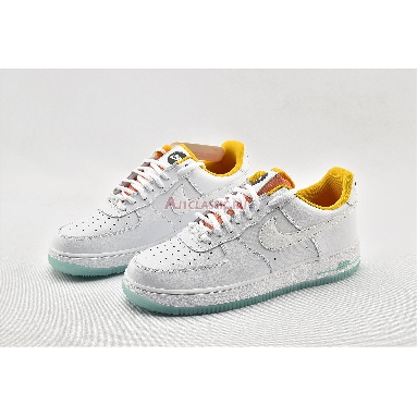 Nike Air Force 1 07 Corner Markets CZ8132-100 White/Dark Sulfur/Hyper Pink/White Sneakers