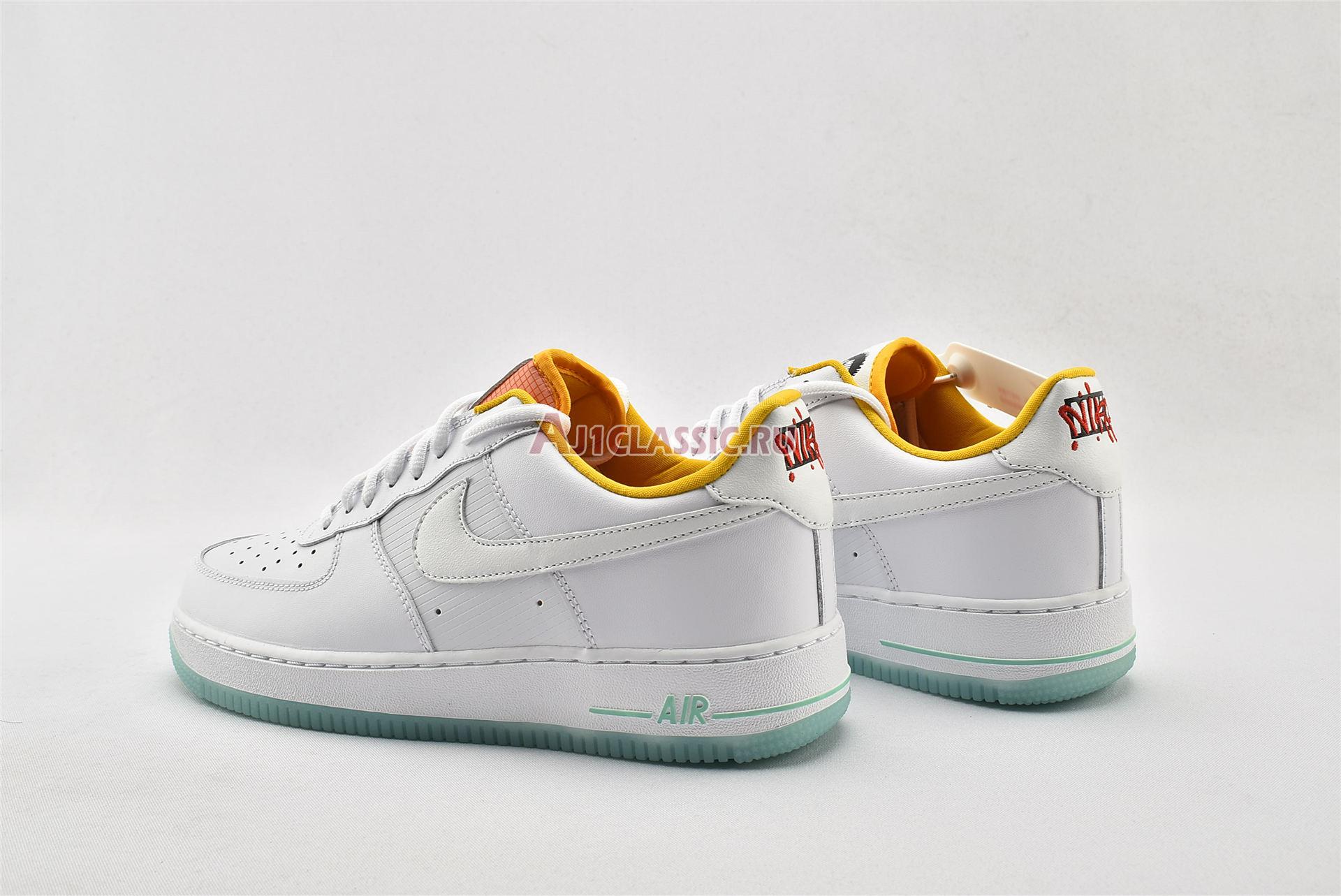 New Nike Air Force 1 07 "Corner Markets" CZ8132-100 Shoes