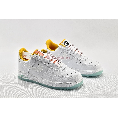 Nike Air Force 1 07 Corner Markets CZ8132-100 White/Dark Sulfur/Hyper Pink/White Sneakers