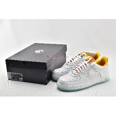 Nike Air Force 1 07 Corner Markets CZ8132-100 White/Dark Sulfur/Hyper Pink/White Sneakers