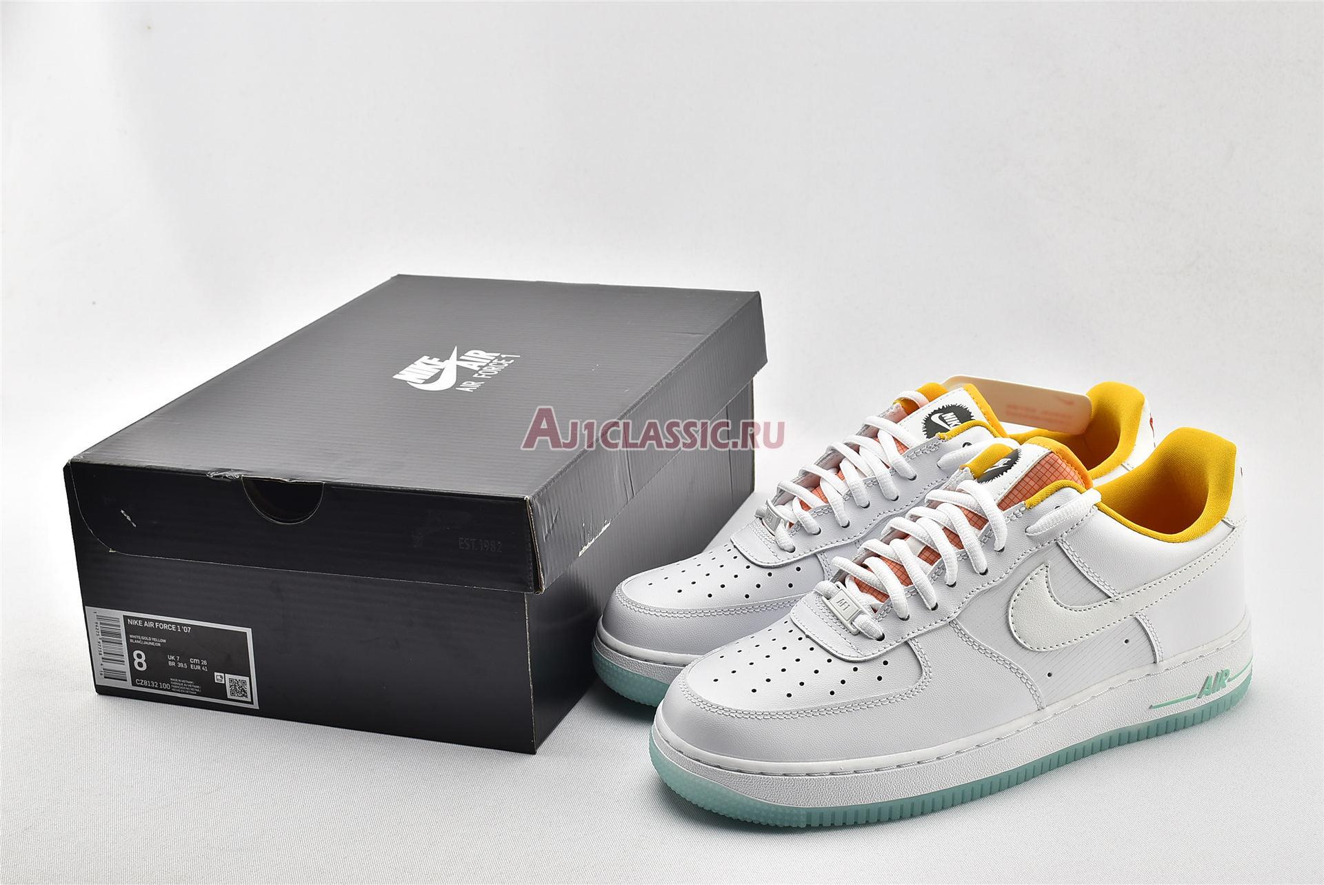 New Nike Air Force 1 07 "Corner Markets" CZ8132-100 Shoes