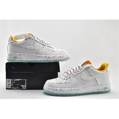 Nike Air Force 1 07 Corner Markets CZ8132-100 White/Dark Sulfur/Hyper Pink/White Sneakers