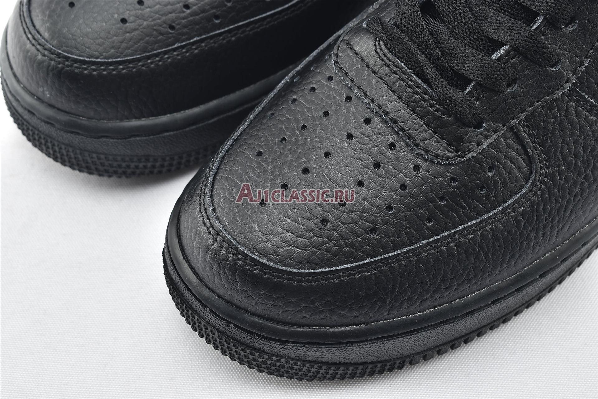 New Nike Air Force 1 Low "Brushstroke Swoosh - Black" DA4657-001 Shoes