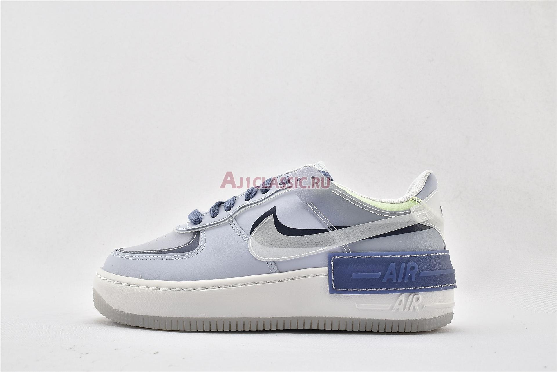 New Nike Wmns Air Force 1 Shadow SE "World Indigo" CK6561-001 Shoes