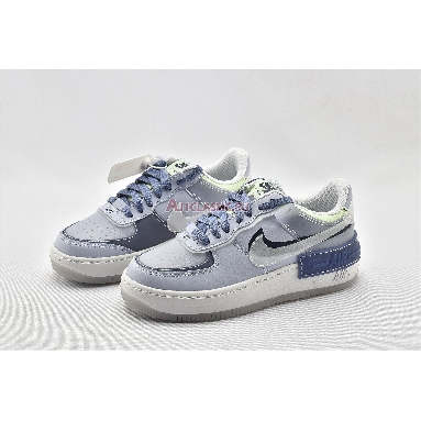 Nike Wmns Air Force 1 Shadow SE World Indigo CK6561-001 Ghost/Summit White/World Indigo Mens Womens Shoes