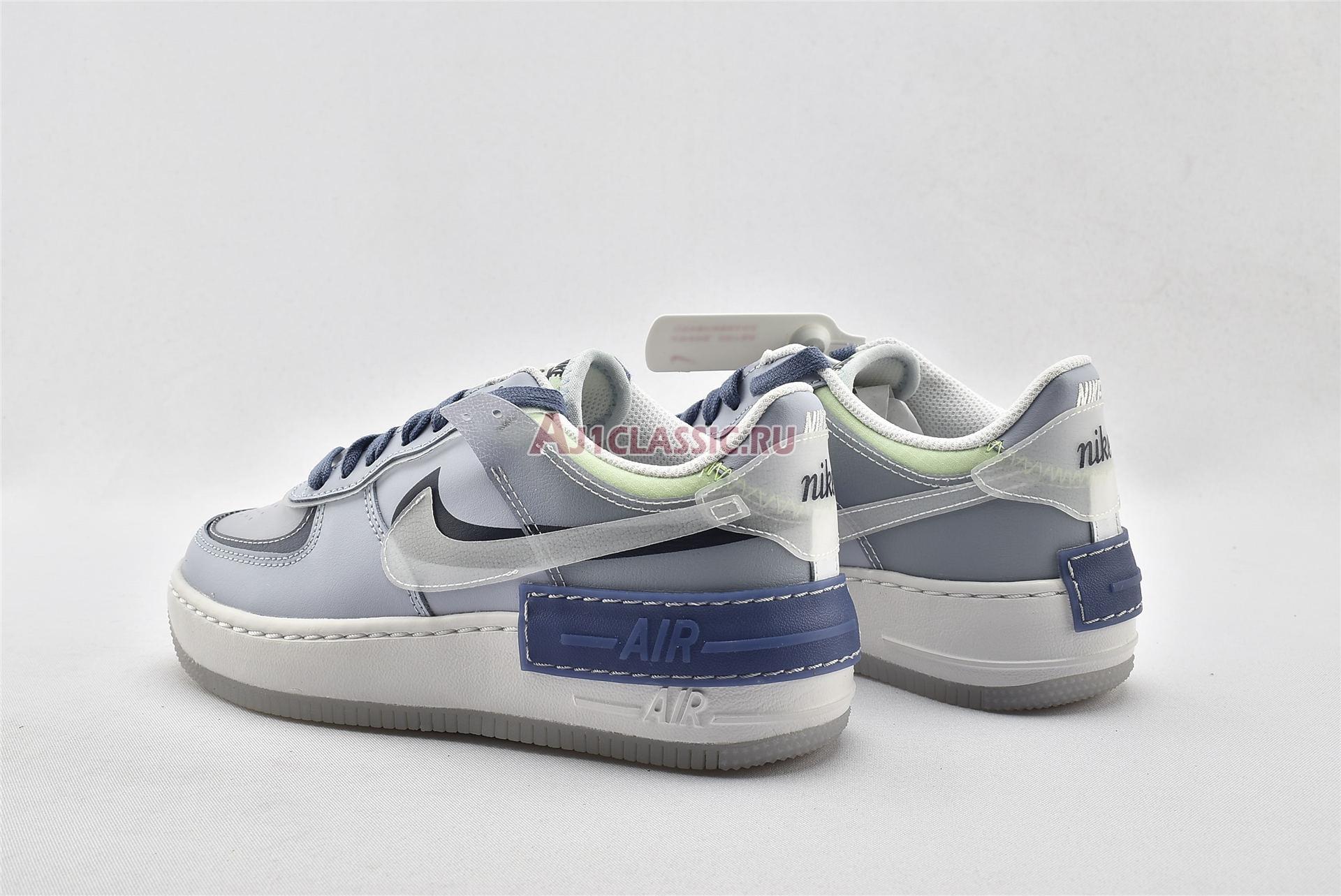 New Nike Wmns Air Force 1 Shadow SE "World Indigo" CK6561-001 Shoes