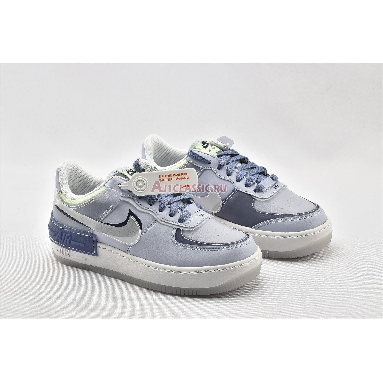 Nike Wmns Air Force 1 Shadow SE World Indigo CK6561-001 Ghost/Summit White/World Indigo Mens Womens Shoes