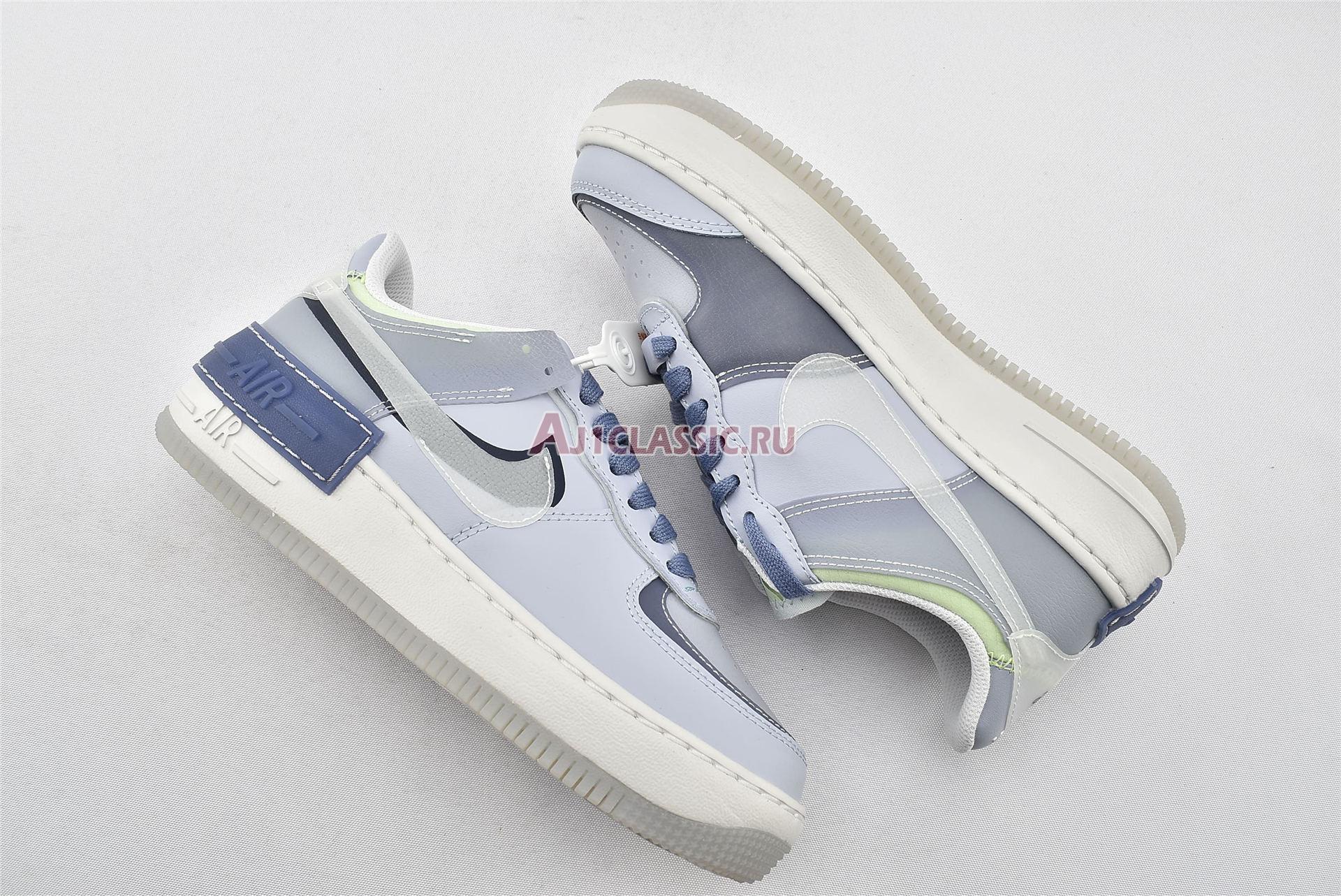 New Nike Wmns Air Force 1 Shadow SE "World Indigo" CK6561-001 Shoes