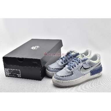 Nike Wmns Air Force 1 Shadow SE World Indigo CK6561-001 Ghost/Summit White/World Indigo Mens Womens Shoes