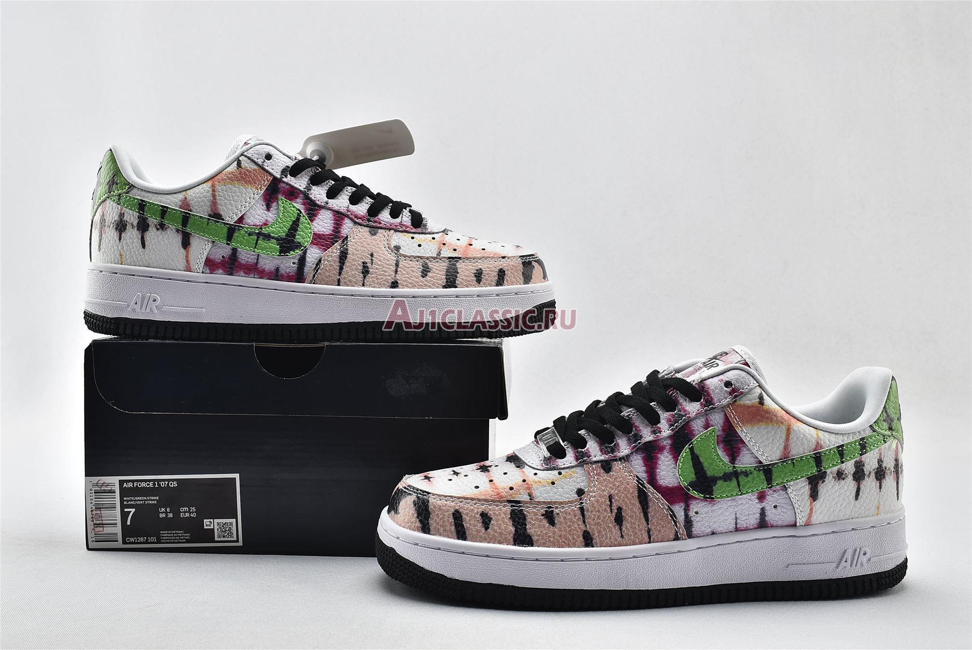 Nike Air Force 1 Low "Black Tie Dye" CW1267-101