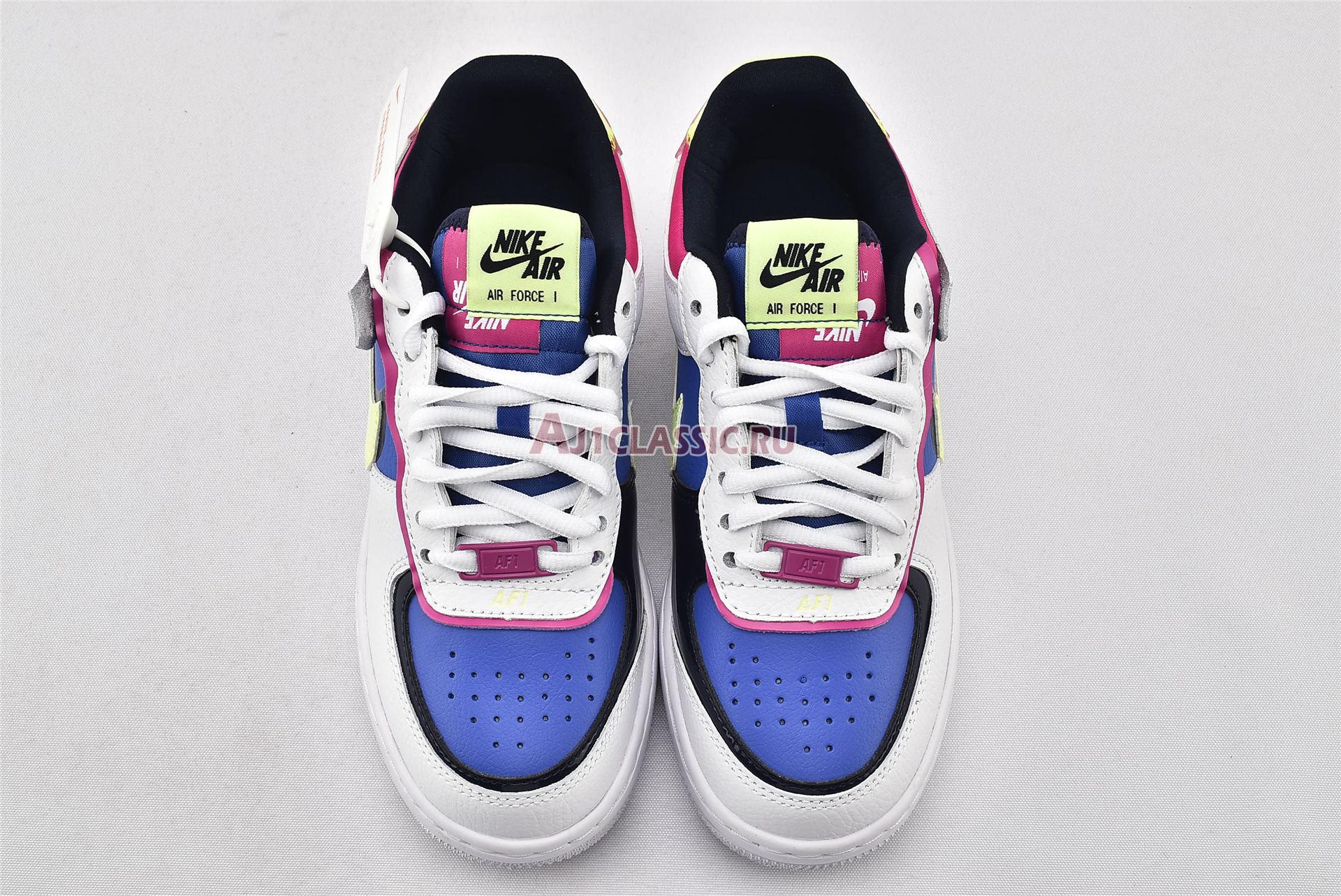 New Nike Wmns Air Force 1 Shadow "Sapphire" CJ1641-100 Shoes