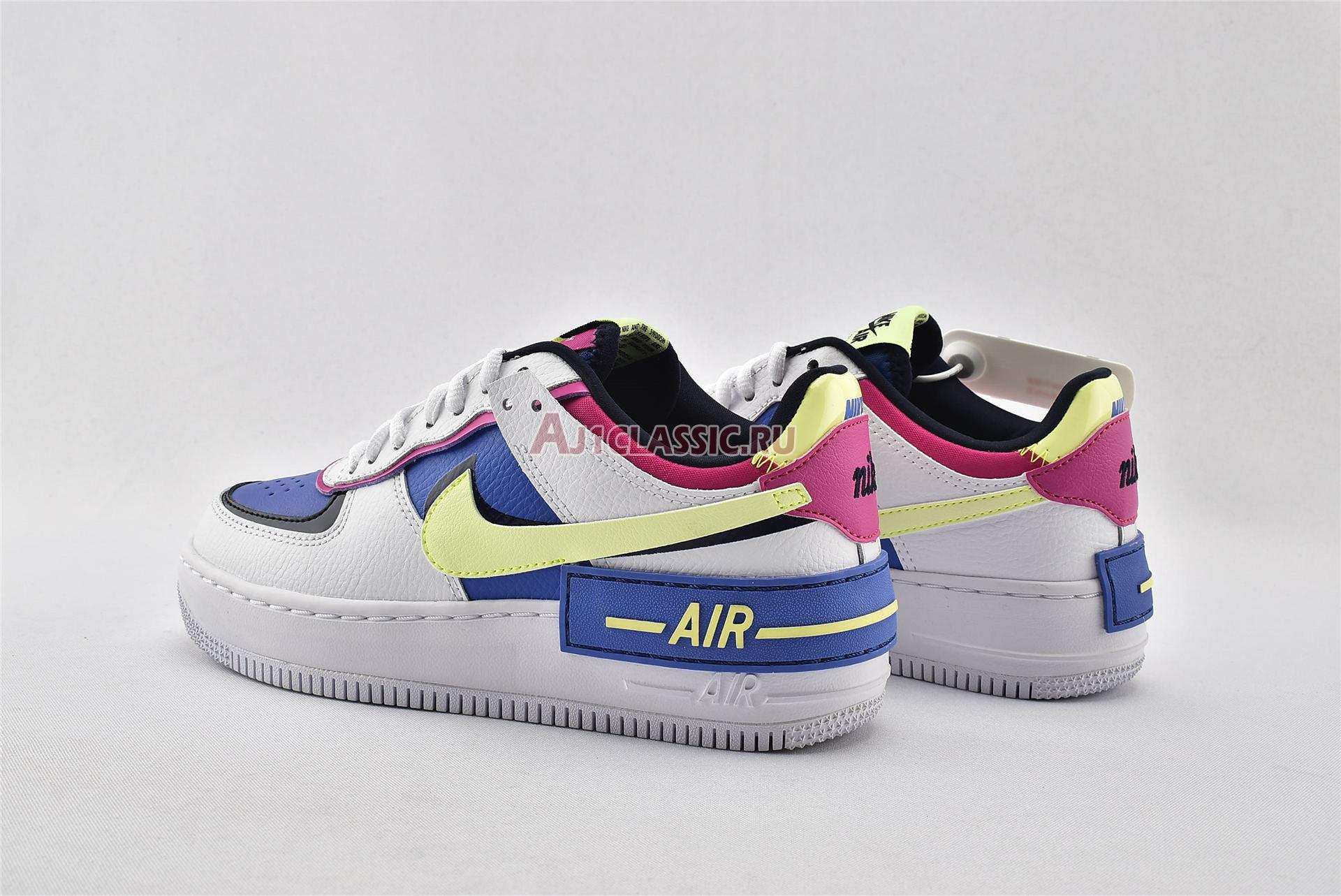 New Nike Wmns Air Force 1 Shadow "Sapphire" CJ1641-100 Shoes