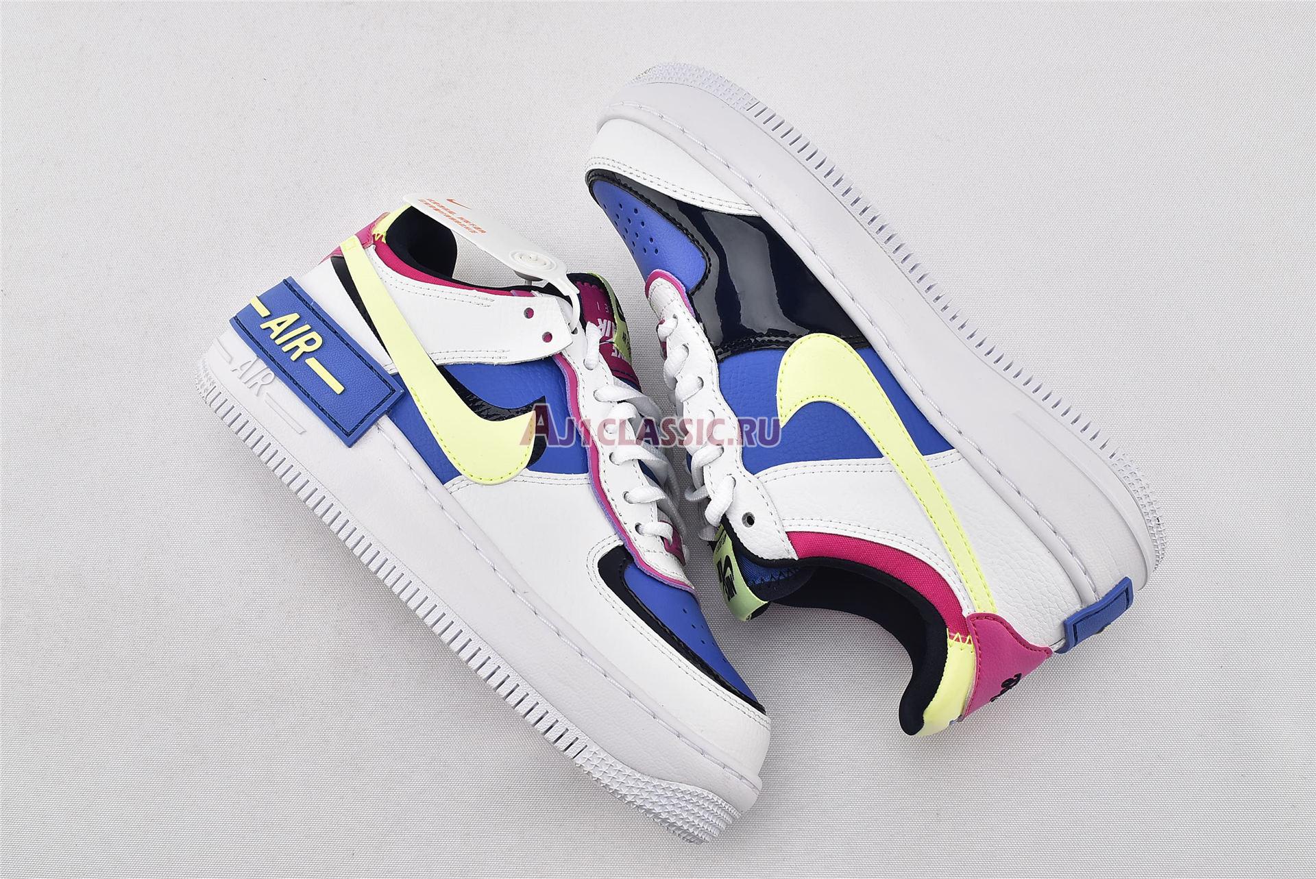 New Nike Wmns Air Force 1 Shadow "Sapphire" CJ1641-100 Shoes