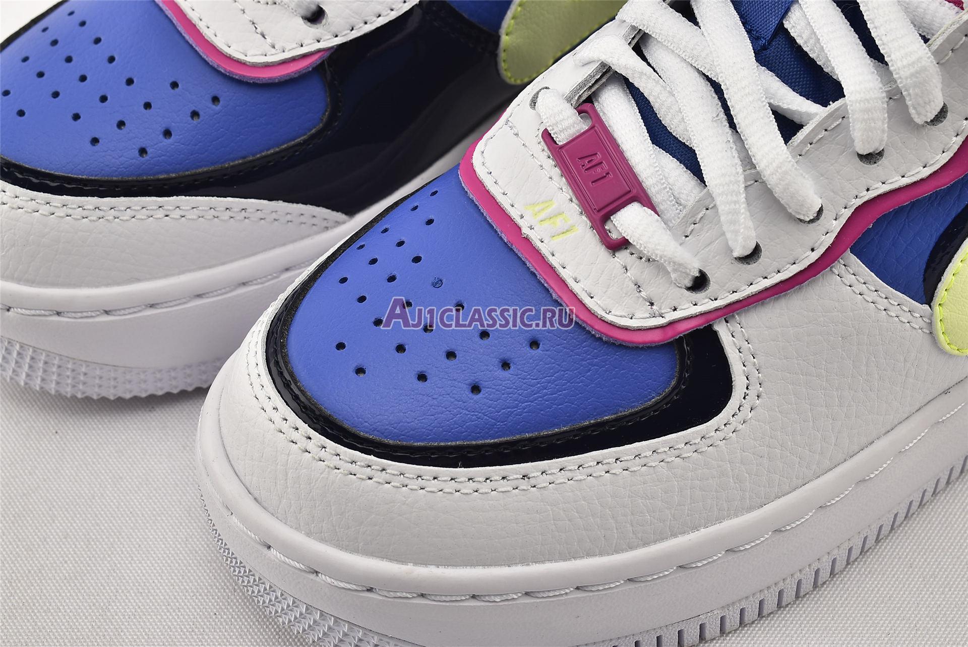 New Nike Wmns Air Force 1 Shadow "Sapphire" CJ1641-100 Shoes