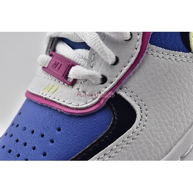 Nike Wmns Air Force 1 Shadow Sapphire CJ1641-100 White/Barely Volt/Sapphire/Fire Pink Mens Womens Shoes