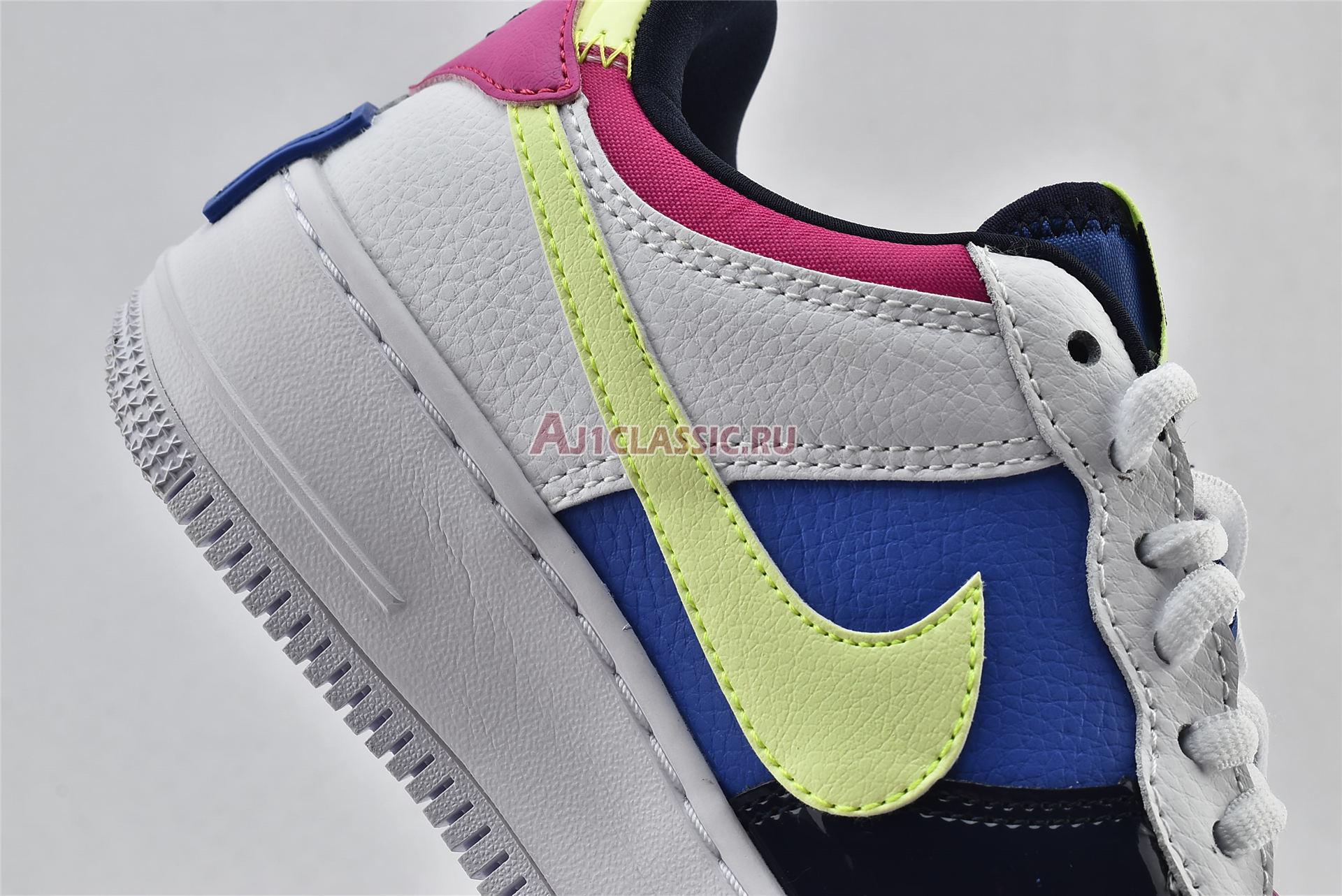 New Nike Wmns Air Force 1 Shadow "Sapphire" CJ1641-100 Shoes