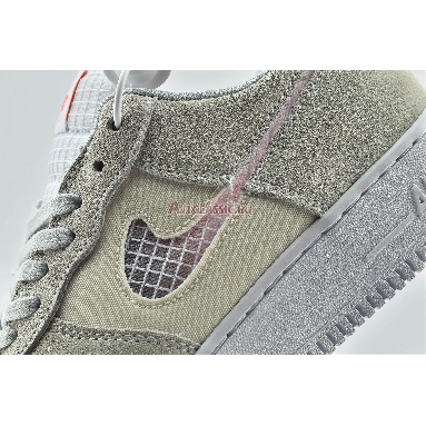 Nike Air Force 1 Low 07 SE Pure Platinum CJ1647-001 Pure Platinum/Summit White/Hyper Crimson/White Mens Womens Shoes