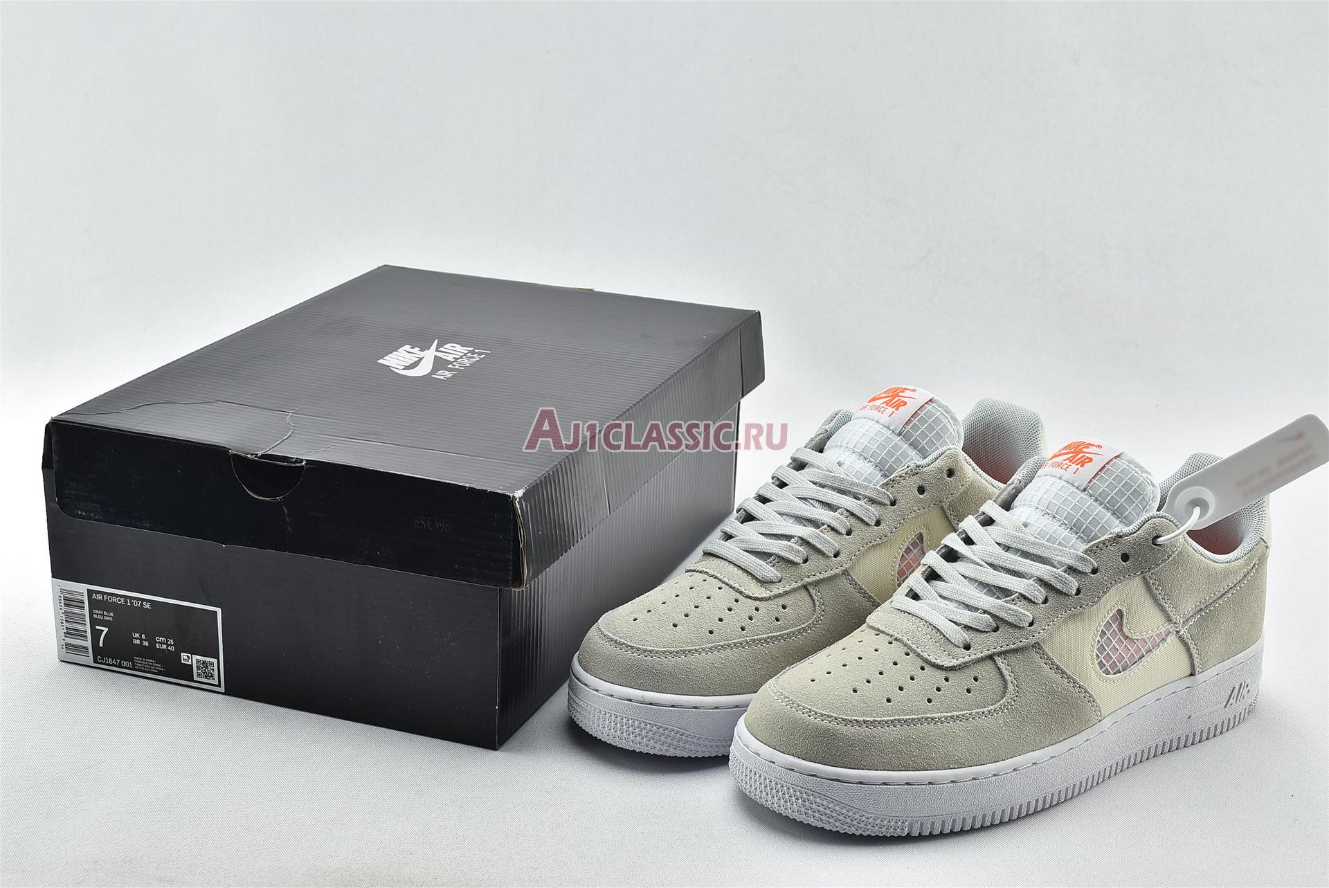 New Nike Air Force 1 Low 07 SE "Pure Platinum" CJ1647-001 Shoes