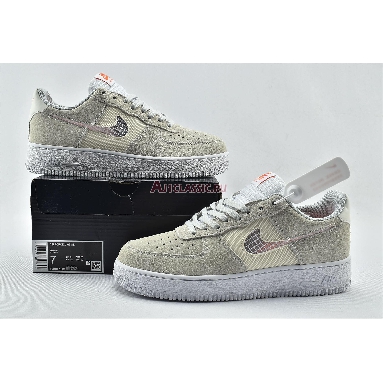 Nike Air Force 1 Low 07 SE Pure Platinum CJ1647-001 Pure Platinum/Summit White/Hyper Crimson/White Mens Womens Shoes