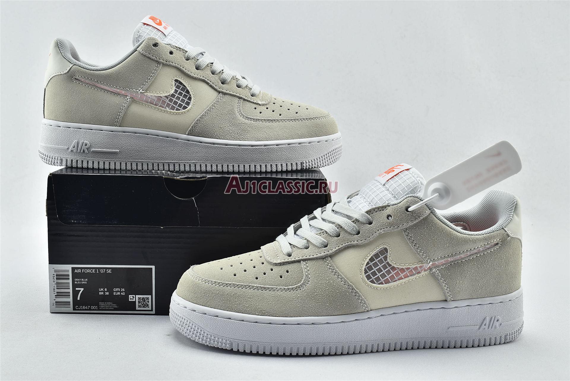 New Nike Air Force 1 Low 07 SE "Pure Platinum" CJ1647-001 Shoes