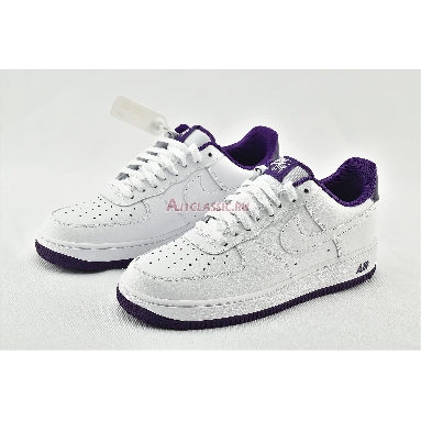 Nike Air Force 1 Low Voltage Purple CJ1380-100 White/Voltage Purple Sneakers