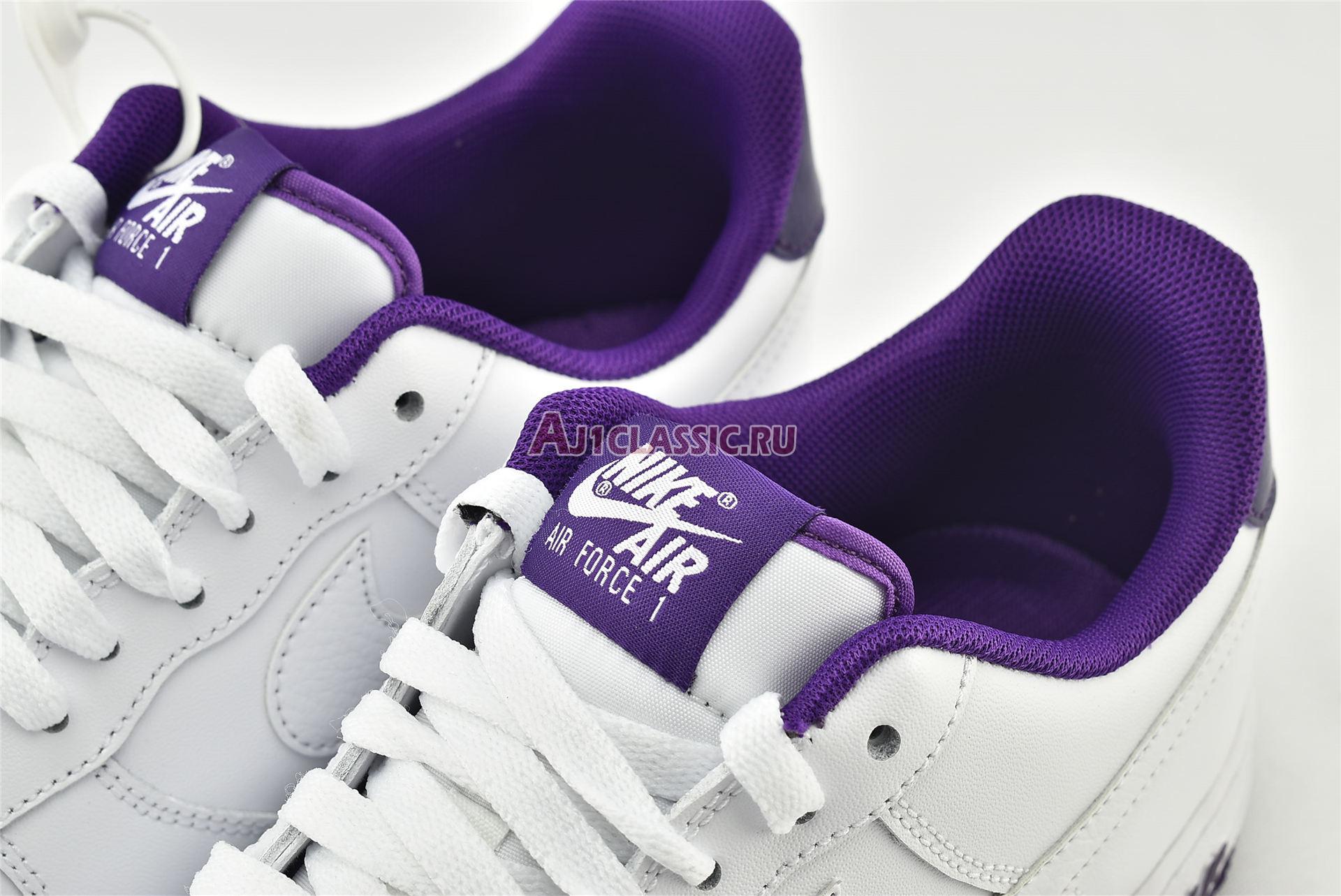 New Nike Air Force 1 Low "Voltage Purple" CJ1380-100 Shoes