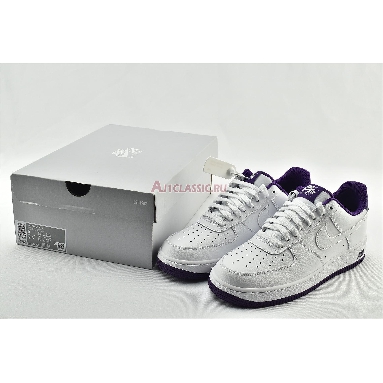 Nike Air Force 1 Low Voltage Purple CJ1380-100 White/Voltage Purple Sneakers