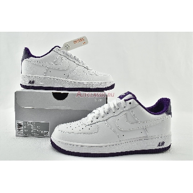 Nike Air Force 1 Low Voltage Purple CJ1380-100 White/Voltage Purple Sneakers