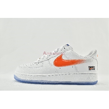 Kith x Nike Air Force 1 Low NYC - White CZ7928-100 White/Rush Blue/White/Brilliant Orange Sneakers