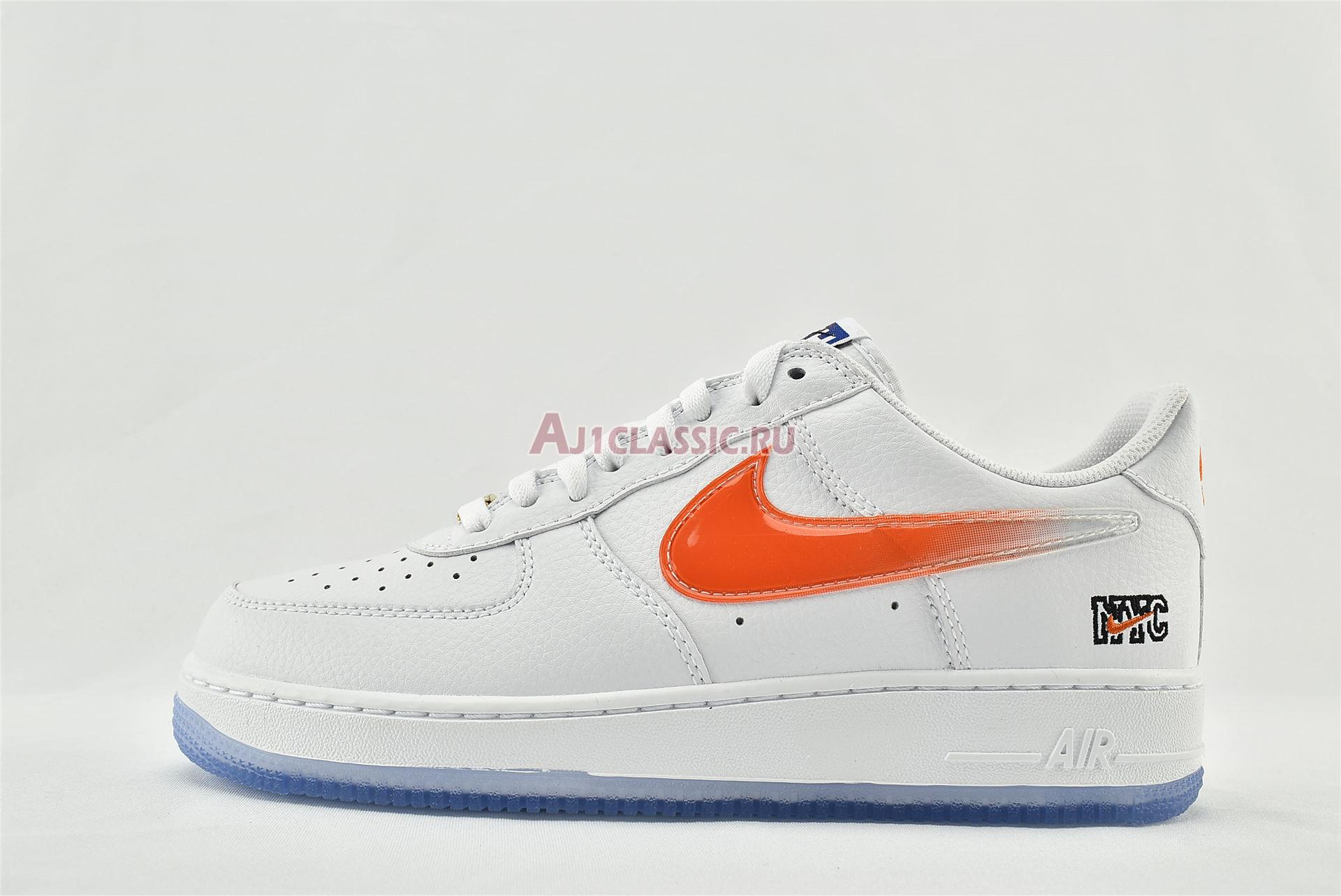 New Kith x Nike Air Force 1 Low "NYC - White" CZ7928-100 Shoes