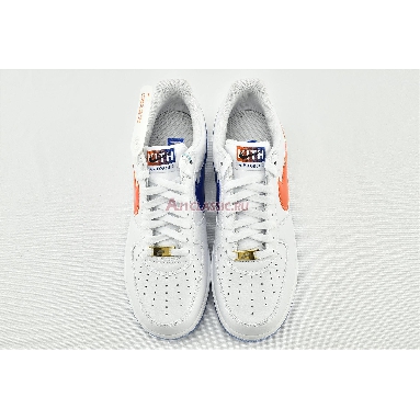 Kith x Nike Air Force 1 Low NYC - White CZ7928-100 White/Rush Blue/White/Brilliant Orange Sneakers