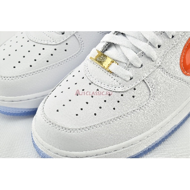 Kith x Nike Air Force 1 Low NYC - White CZ7928-100 White/Rush Blue/White/Brilliant Orange Sneakers