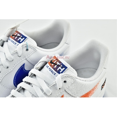 Kith x Nike Air Force 1 Low NYC - White CZ7928-100 White/Rush Blue/White/Brilliant Orange Sneakers