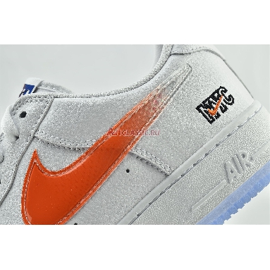 Kith x Nike Air Force 1 Low NYC - White CZ7928-100 White/Rush Blue/White/Brilliant Orange Sneakers