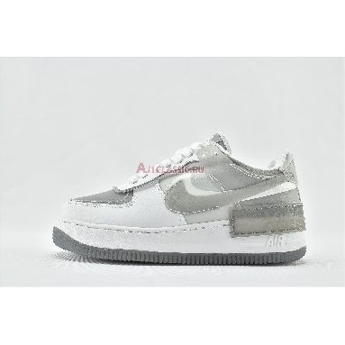 Nike Wmns Air Force 1 Shadow SE Particle Grey CK6561-100 White/Particle Grey-Grey Fog-Photon Dust Mens Womens Shoes