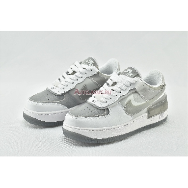 Nike Wmns Air Force 1 Shadow SE Particle Grey CK6561-100 White/Particle Grey-Grey Fog-Photon Dust Mens Womens Shoes