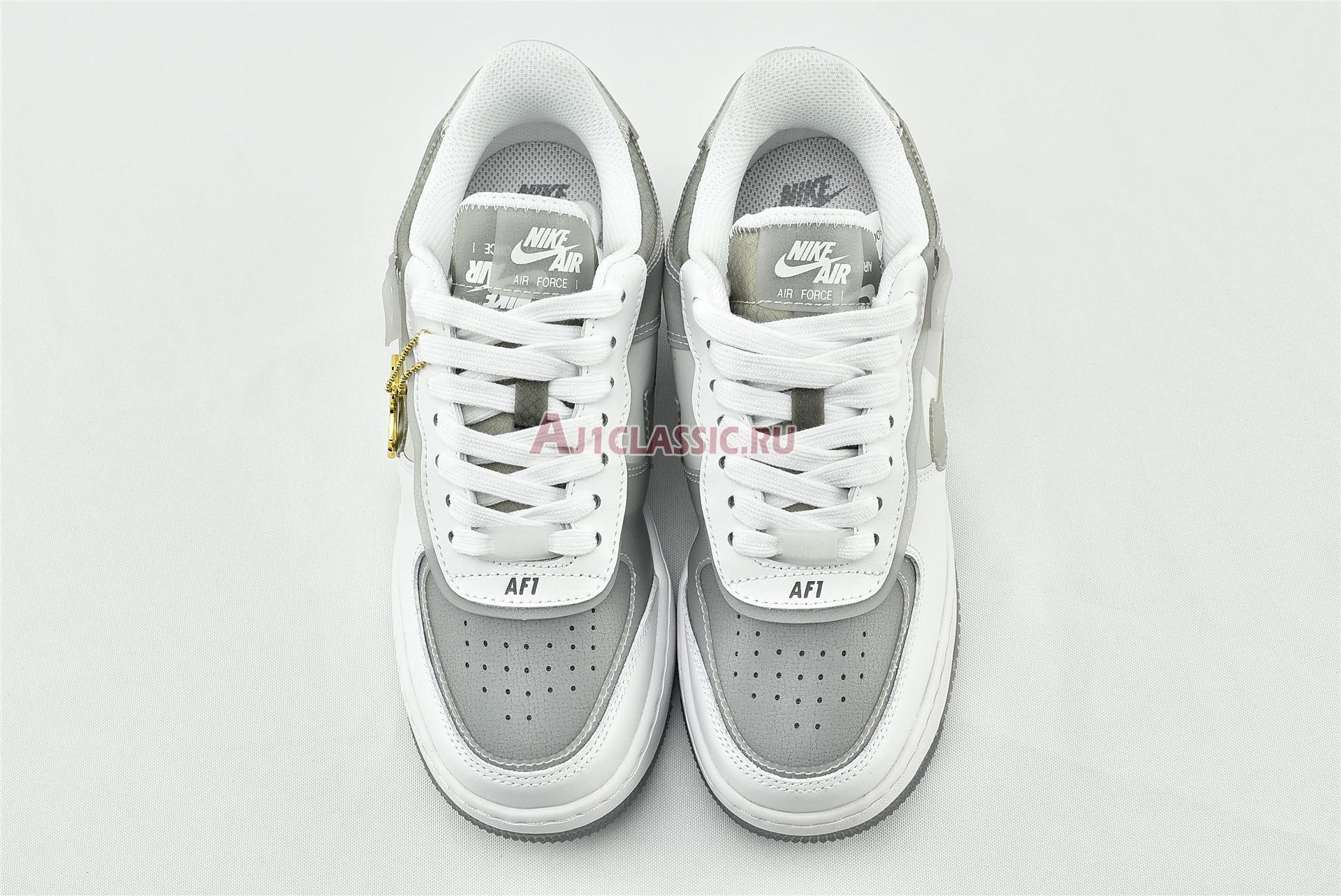 New Nike Wmns Air Force 1 Shadow SE "Particle Grey" CK6561-100 Shoes