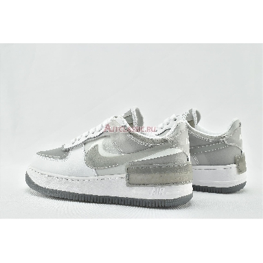 Nike Wmns Air Force 1 Shadow SE Particle Grey CK6561-100 White/Particle Grey-Grey Fog-Photon Dust Mens Womens Shoes