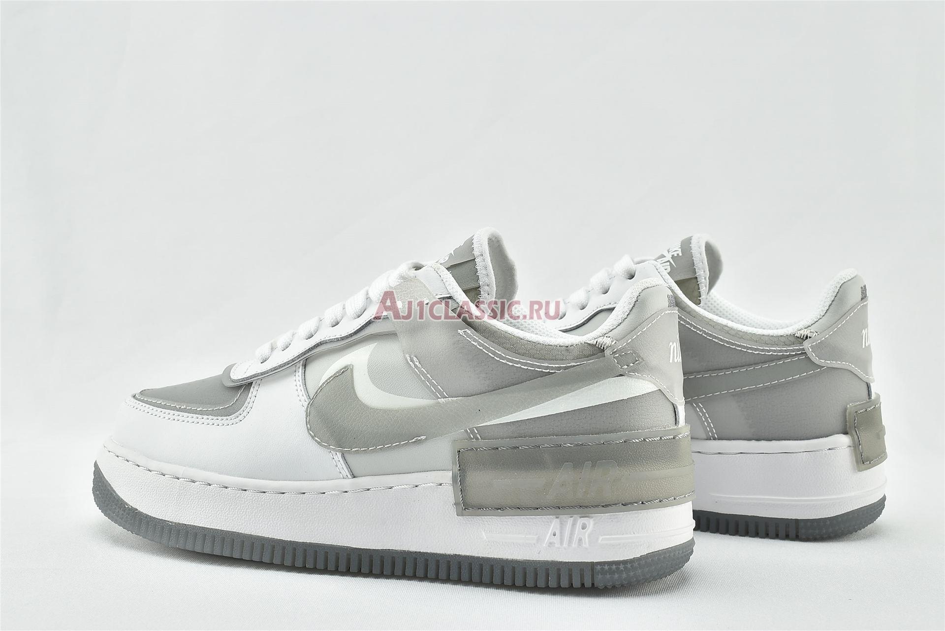 New Nike Wmns Air Force 1 Shadow SE "Particle Grey" CK6561-100 Shoes