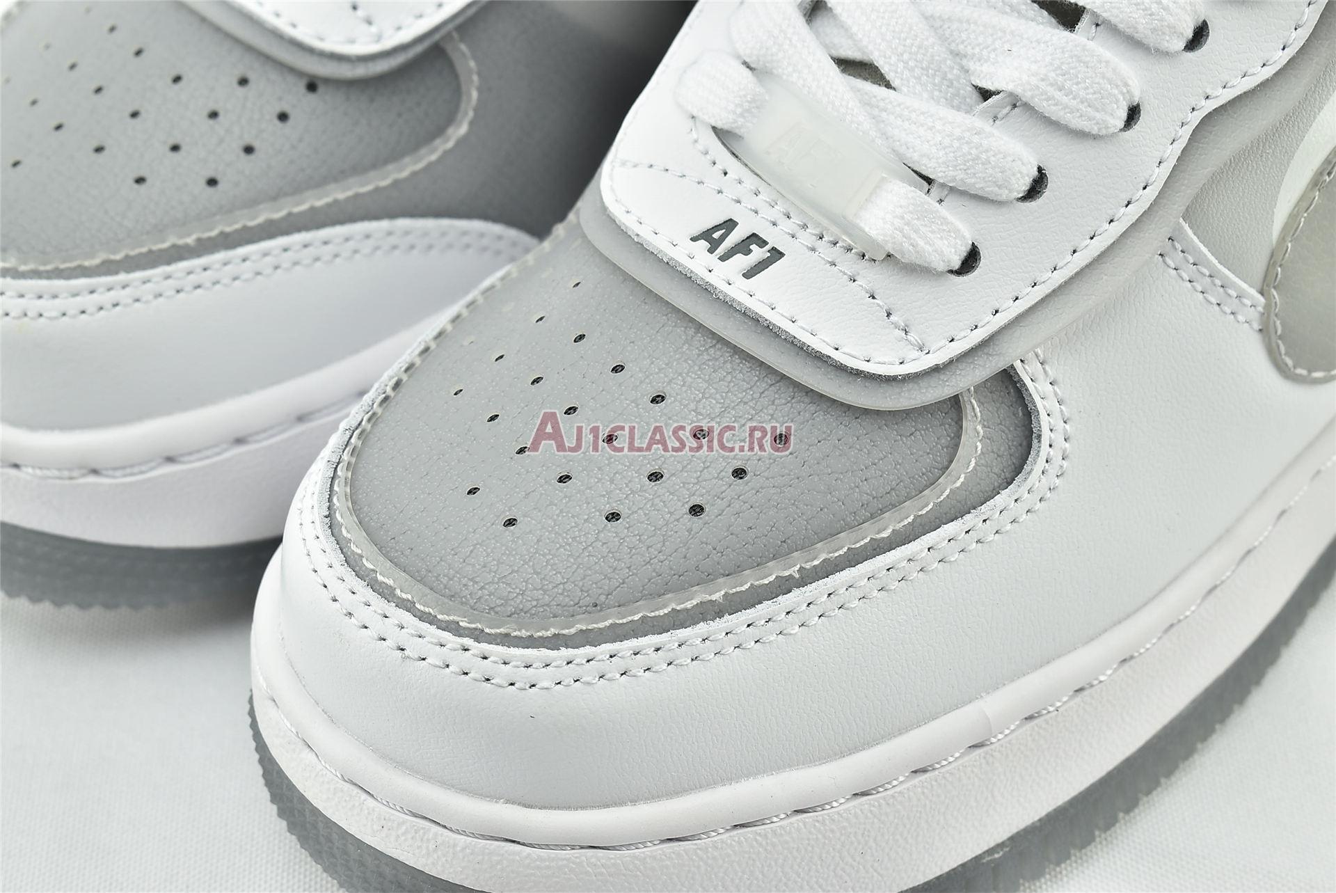 New Nike Wmns Air Force 1 Shadow SE "Particle Grey" CK6561-100 Shoes