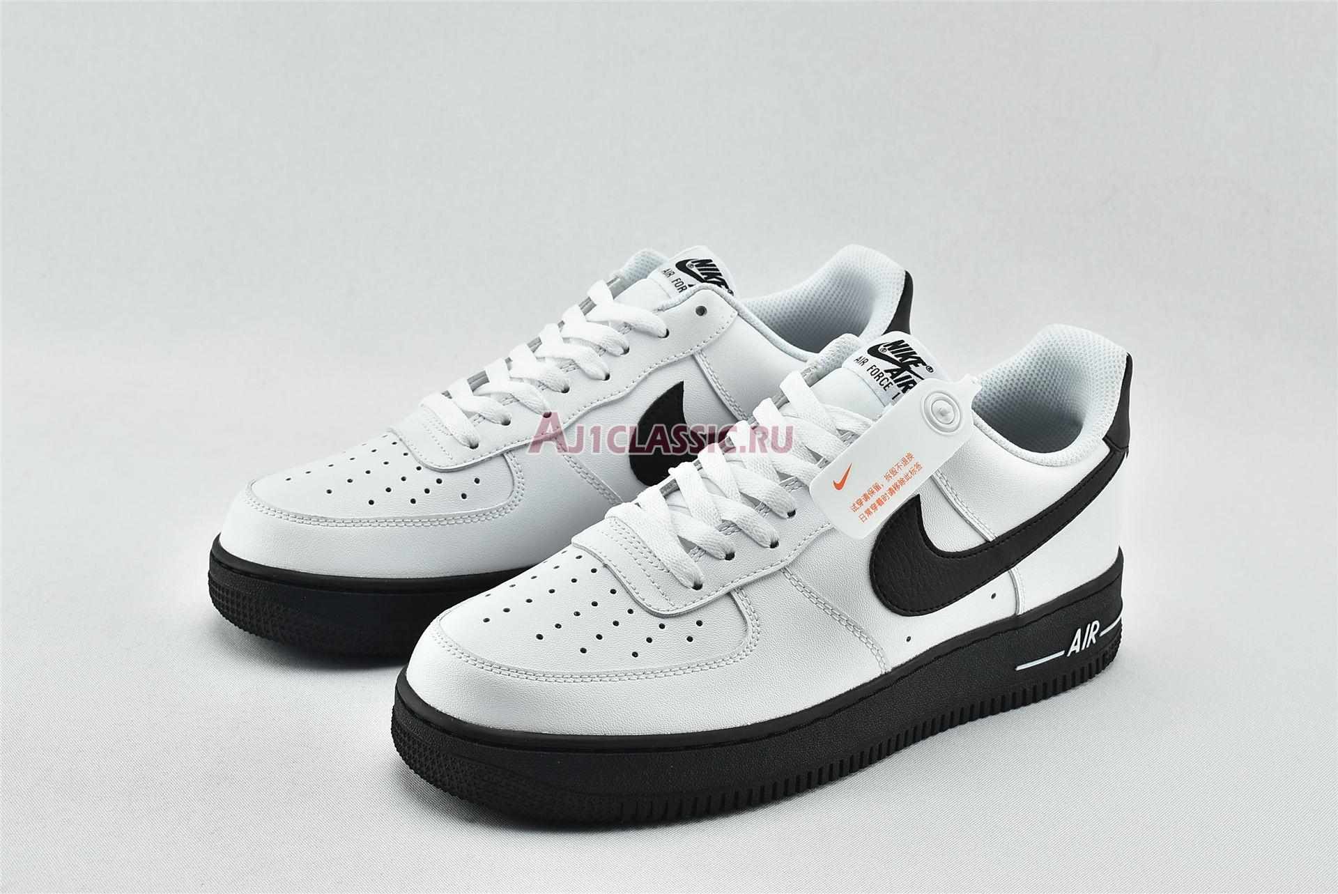 New Nike Air Force 1 Low "White Black Sole" CK7663-101 Shoes