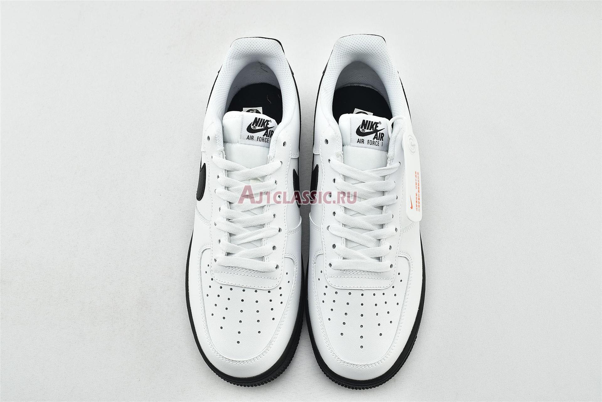 New Nike Air Force 1 Low "White Black Sole" CK7663-101 Shoes