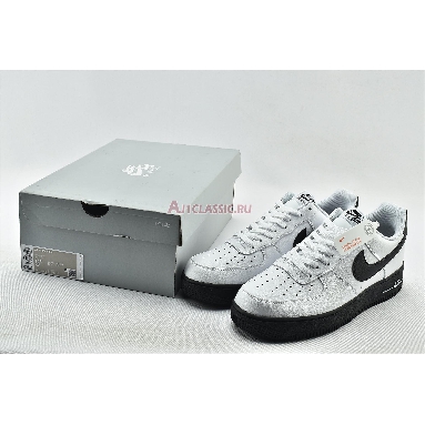 Nike Air Force 1 Low White Black Sole CK7663-101 White/Black/White Mens Womens Shoes