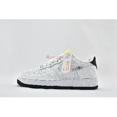 Nike Air Force 1 07 LV8 Daisy Pack CW5571-100 White/Speed Yellow/Pale Ivory/White Sneakers