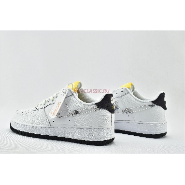 Nike Air Force 1 07 LV8 Daisy Pack CW5571-100 White/Speed Yellow/Pale Ivory/White Sneakers