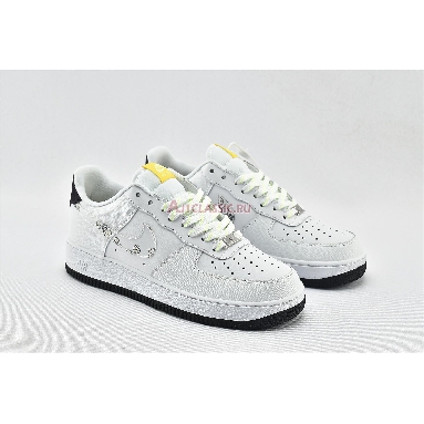 Nike Air Force 1 07 LV8 Daisy Pack CW5571-100 White/Speed Yellow/Pale Ivory/White Mens Womens Shoes