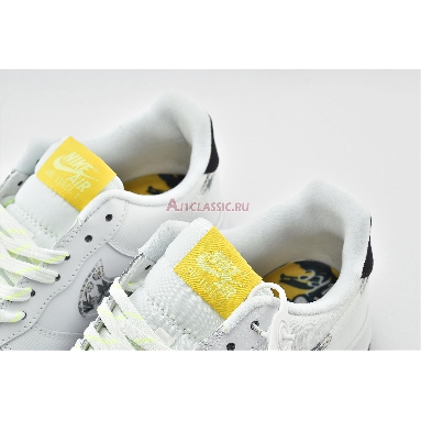 Nike Air Force 1 07 LV8 Daisy Pack CW5571-100 White/Speed Yellow/Pale Ivory/White Sneakers